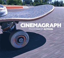 极品PS动作－动静相合(GIF动画)：Cinemagraph Photoshop Action